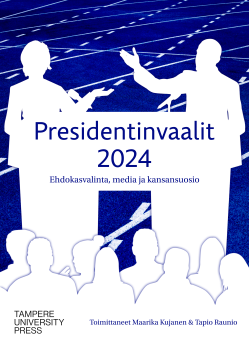 Presidentinvaalit 2024 teoksen kansi.