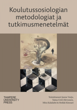 Kirjan kansi, jossa abstrakti maalaus.