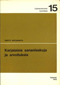 Kirjan kansi, ruskea neliö vaalealla pohjalla, jonka päällä kirjan nimi, tekijä ja sarja