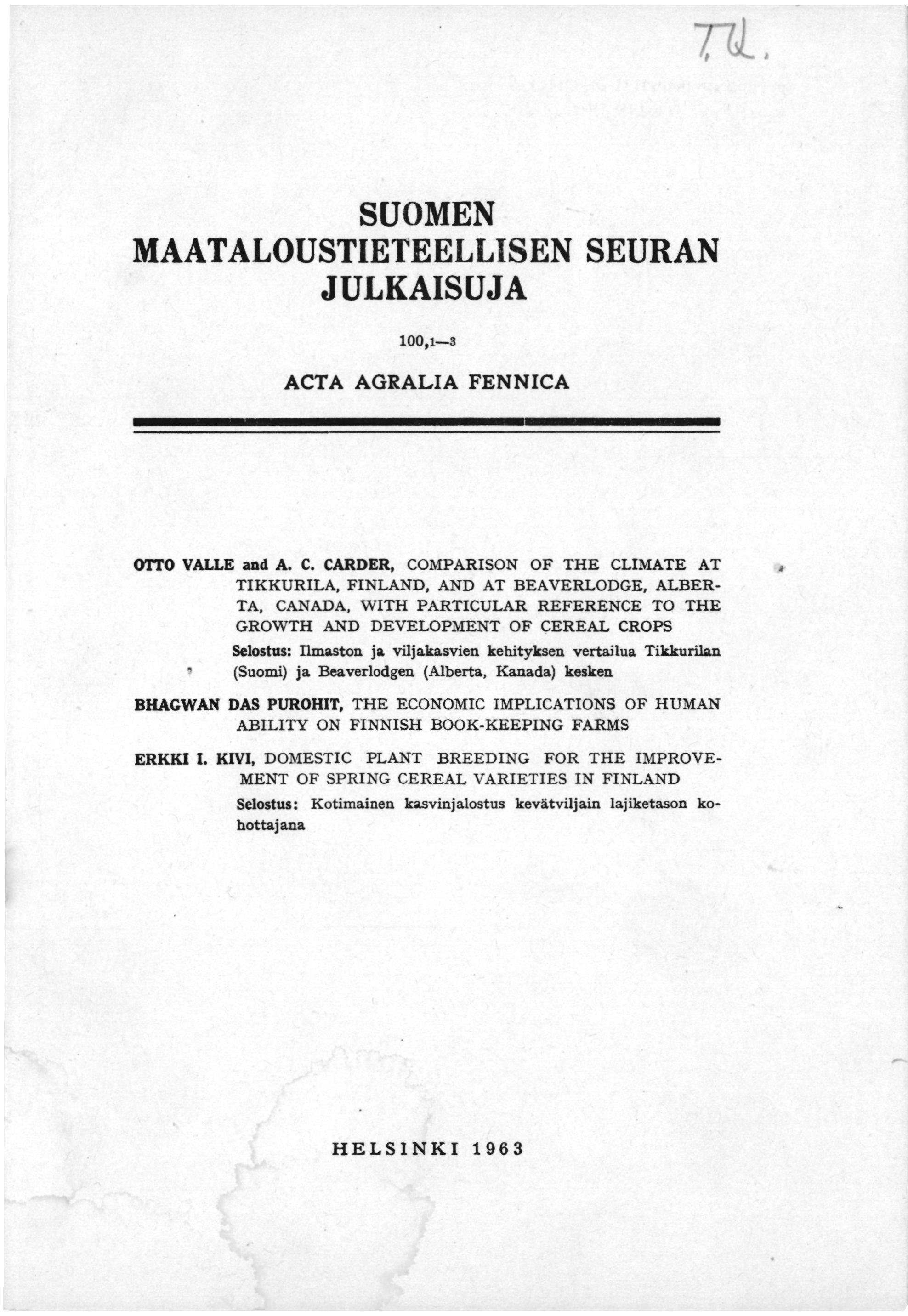 Kansikuva vol 100