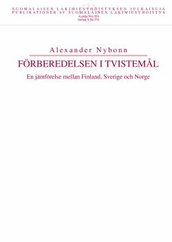 Förberedelsen i tvistemål